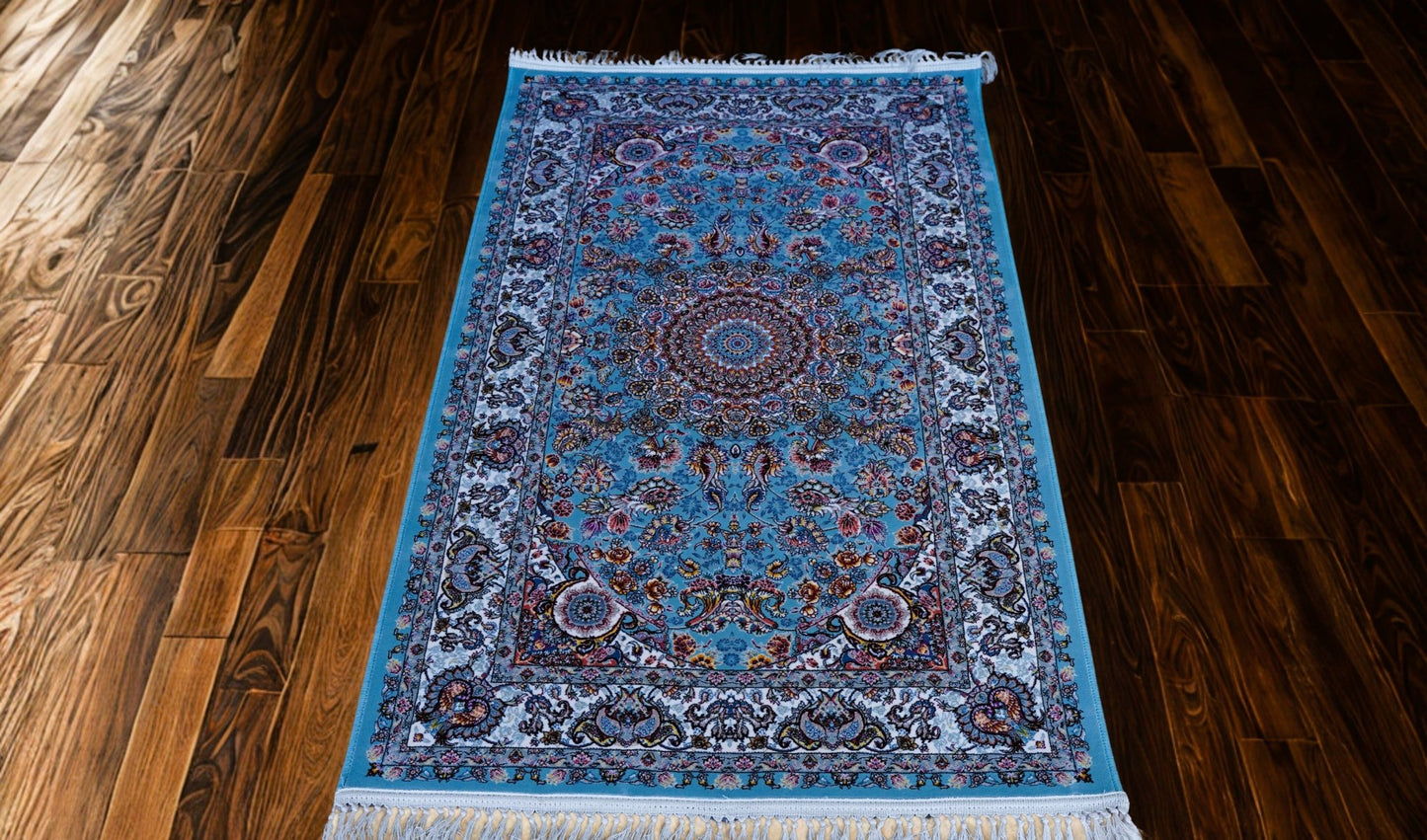 Irani Aqua Rug - Homes and Company