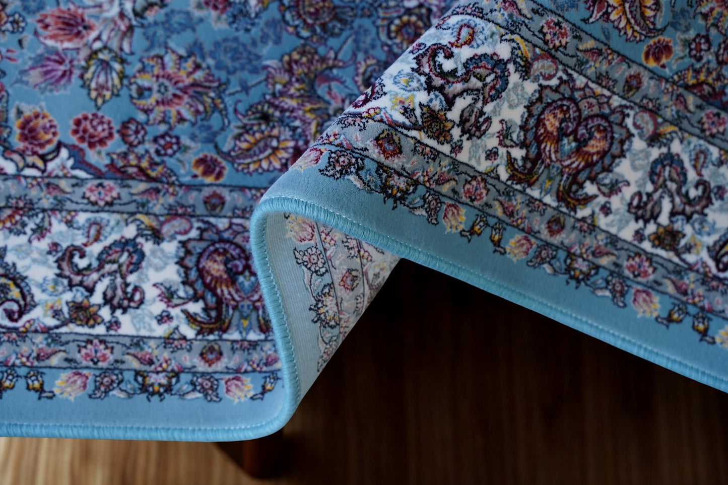Irani Aqua Rug - Homes and Company