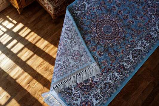 Irani Aqua Rug - Homes and Company