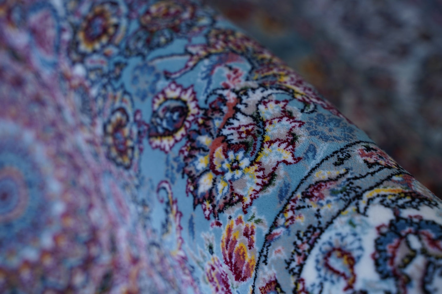 Irani Aqua Rug - Homes and Company