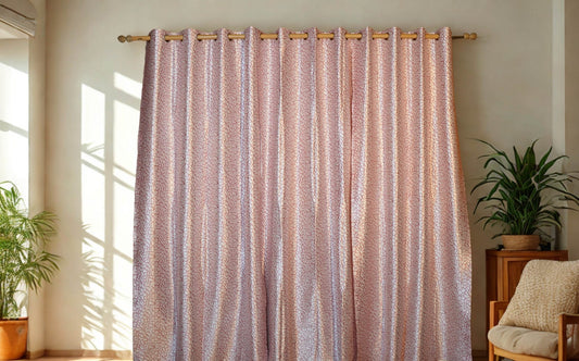 Everyday Use Curtain – 4x7.5 Ft, Maroon for Flats & Homes |Pack of 2 - Homes and Company