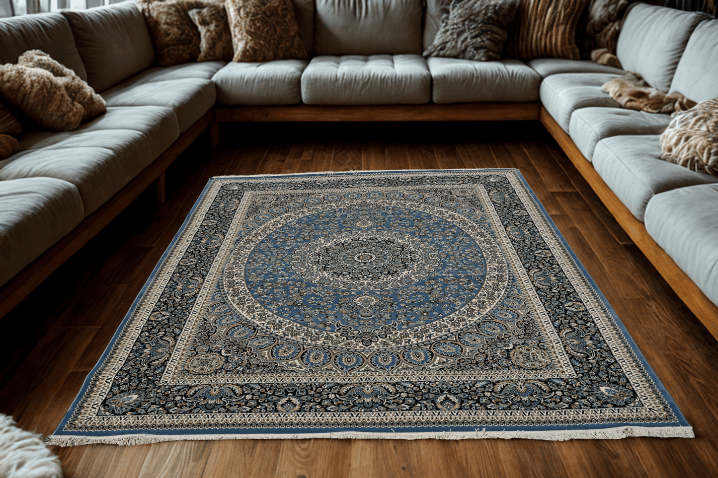Ruby Gul Medallion - Homes and Company