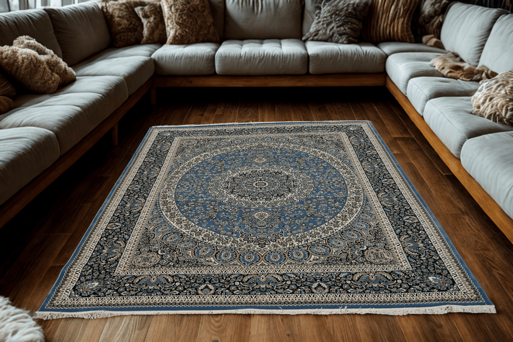 Ruby Gul Medallion - Homes and Company