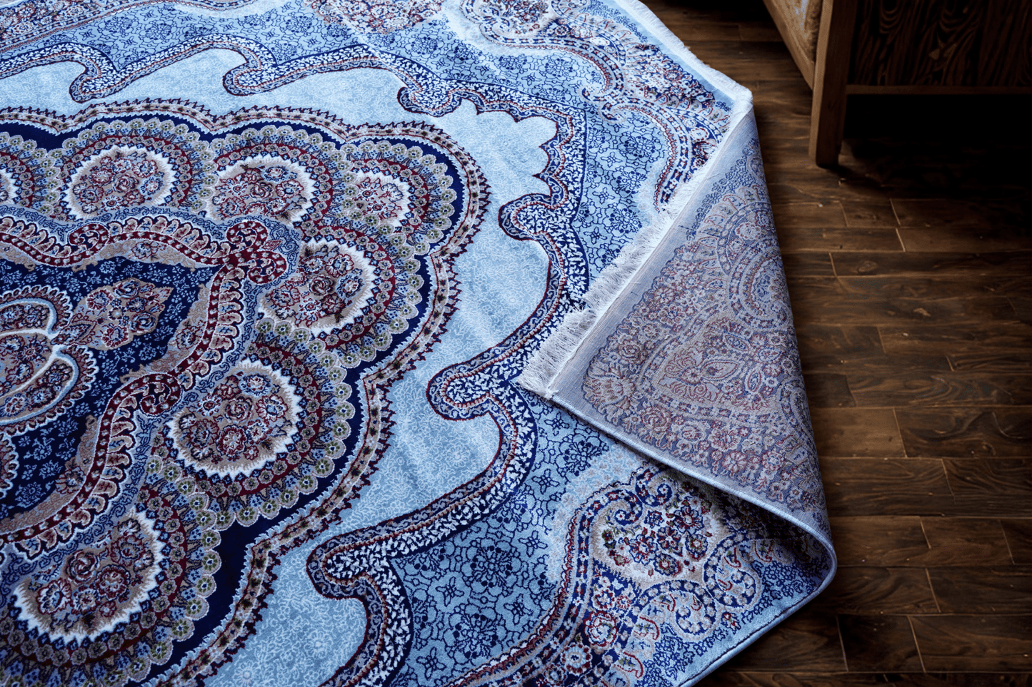 Shalimar Weave Premium Machine - Made Shiny Carpet - Homes and Company